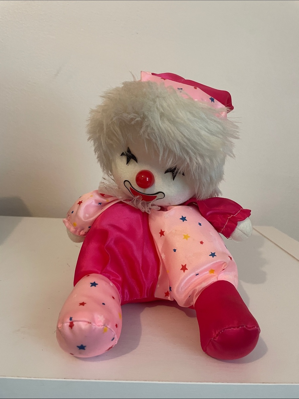 Vintage POTER Toys Musical Wind Up Clown